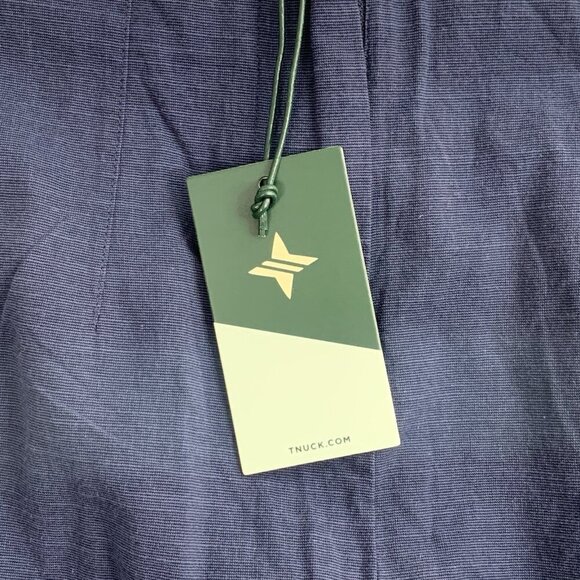 Tuckernuck Pants Womens Size 2 Navy Trouser Casual Cotton Linen Blend 28x27” - Picture 6 of 14